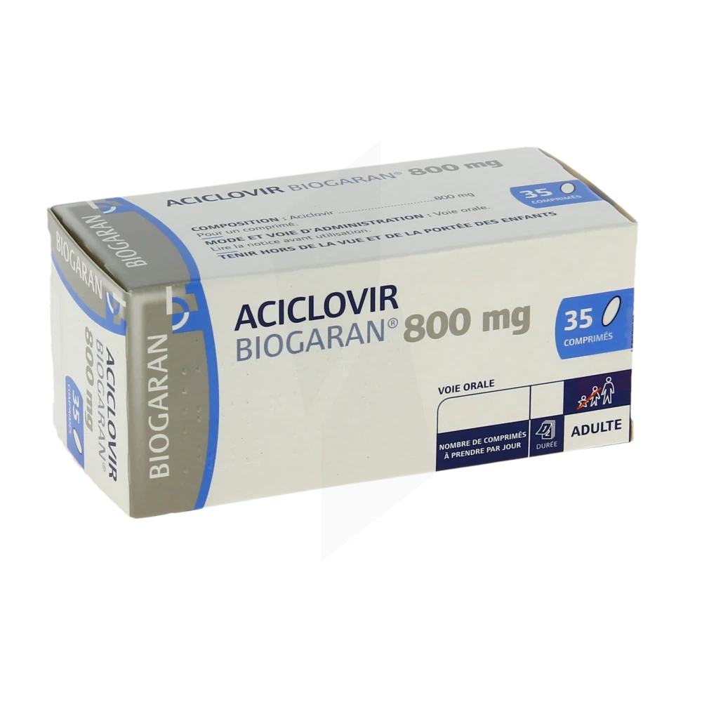 Aciclovir 800 prix