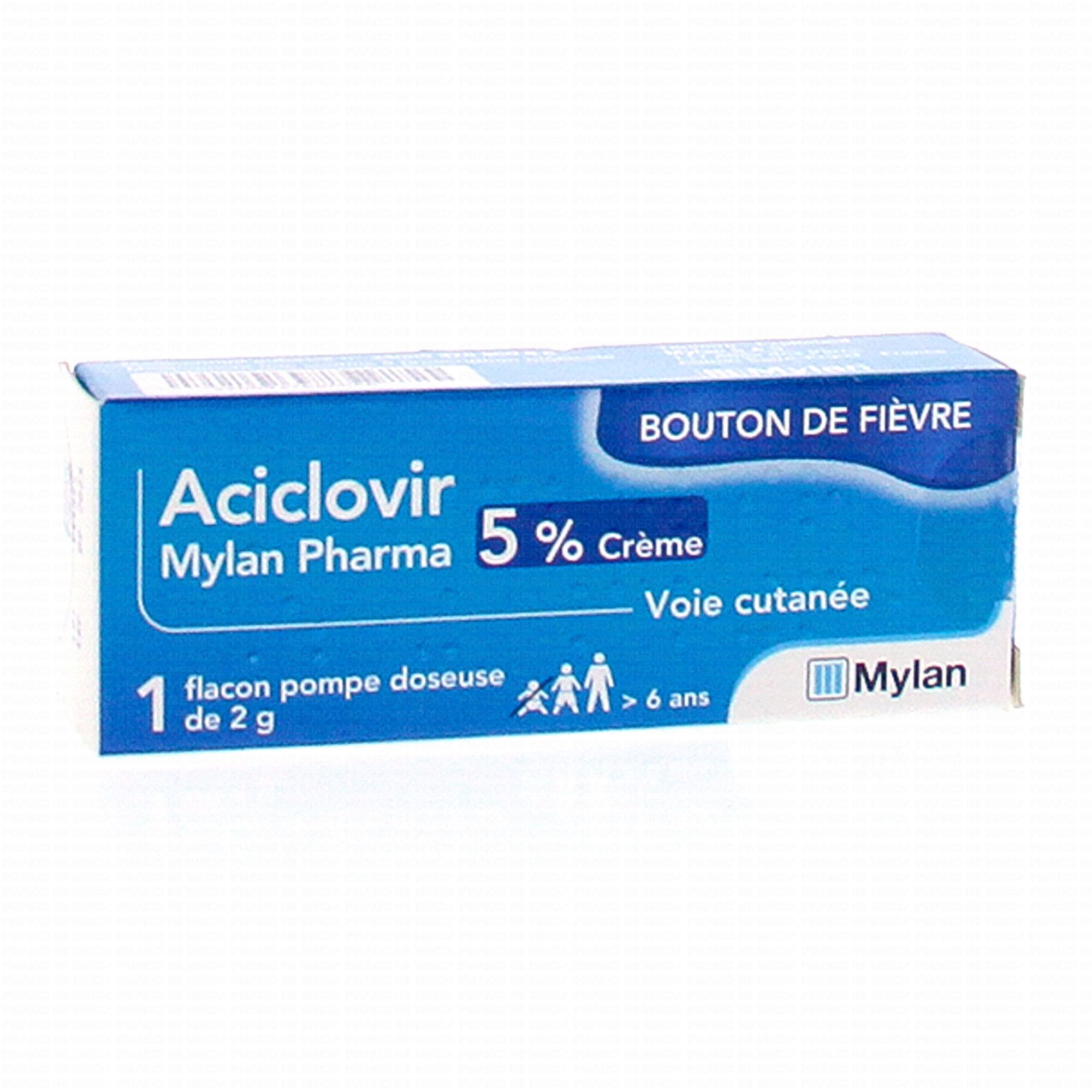 Aciclovir creme acheter