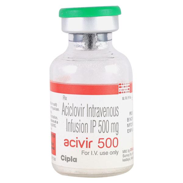 Aciclovir de 500mg