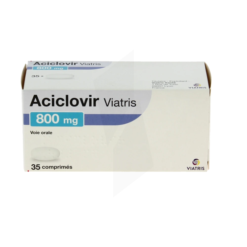 Aciclovir sans ordonnance prix