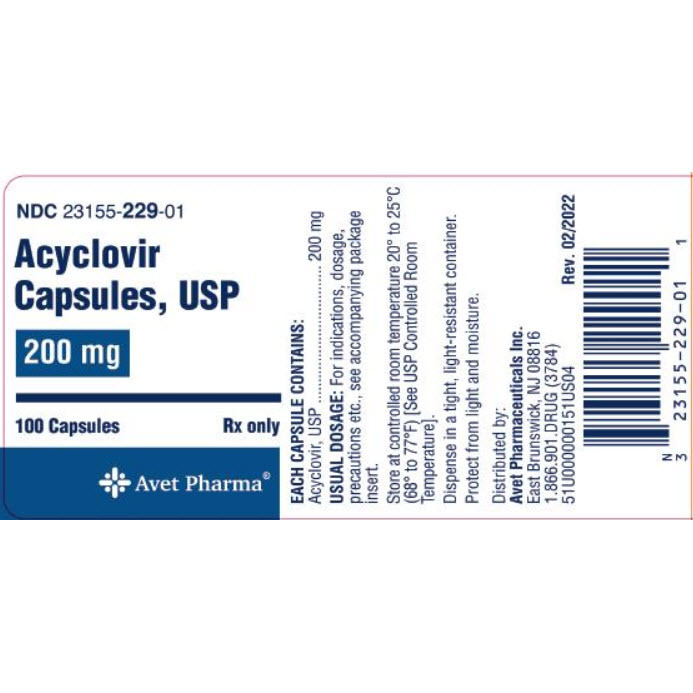 Acyclovir 200mg