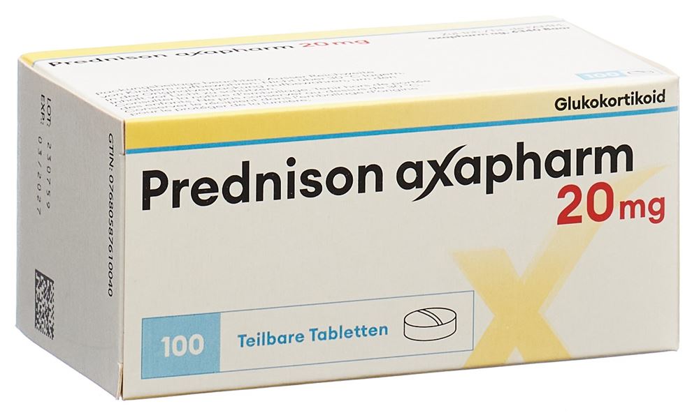 Prednisolone 20mg Générique