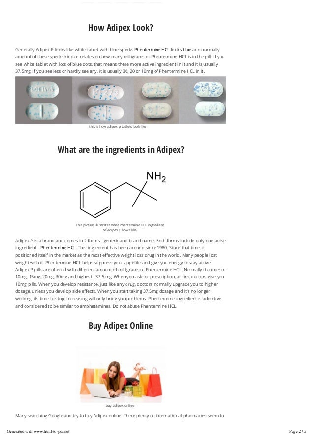 Adipex p pharmacie online