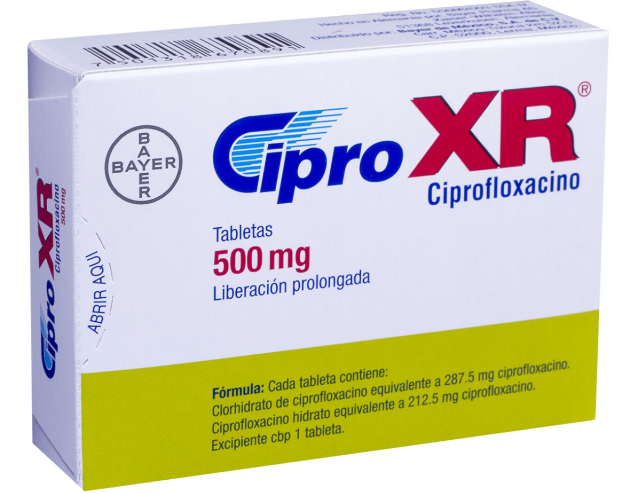 Ciprofloxacin mylan 500mg