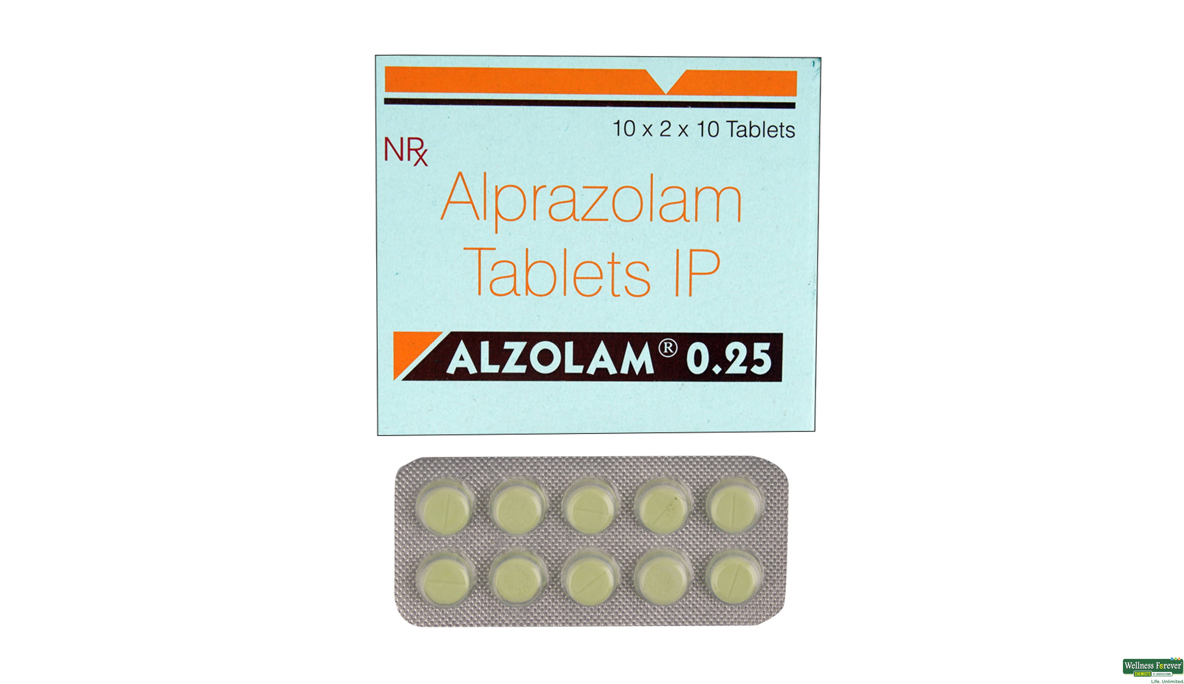 Alprazolam 0.25mg Online