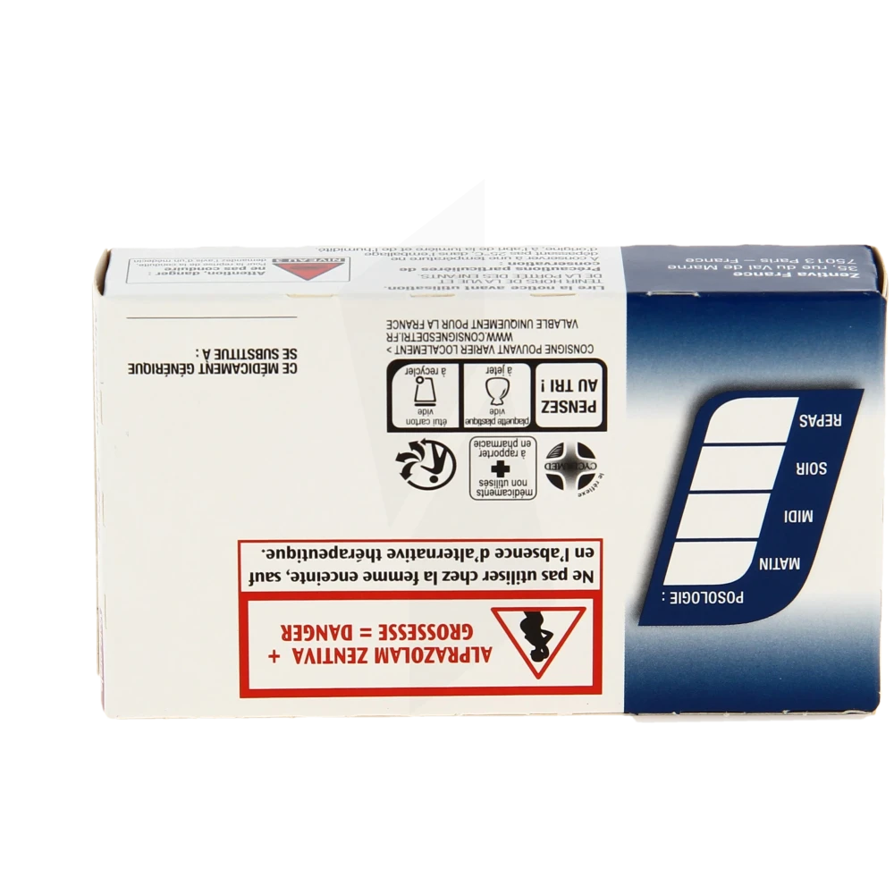 Alprazolam nom générique