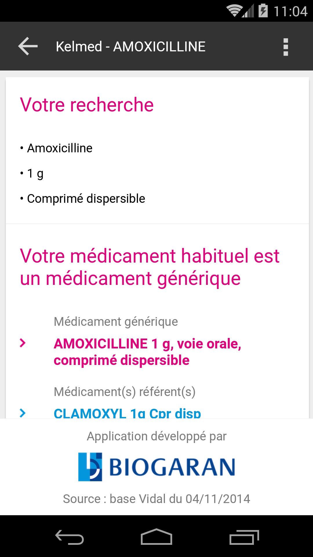 Amoxicilline 1 G Generique