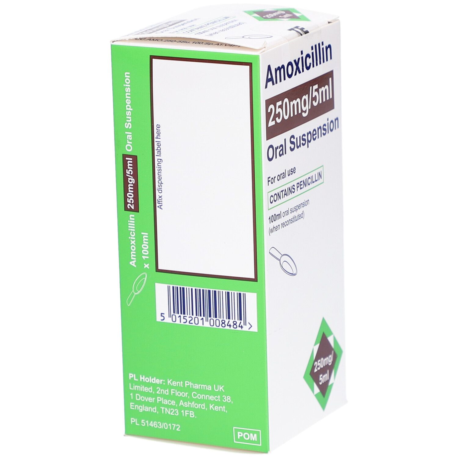 Amoxicilline 250mg
