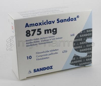 Amoxicilline sandoz prix belgique