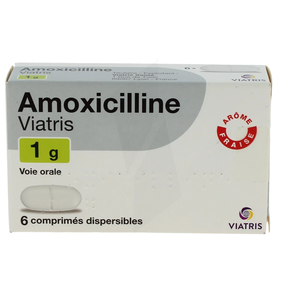 Amoxicilline trihydrate prix