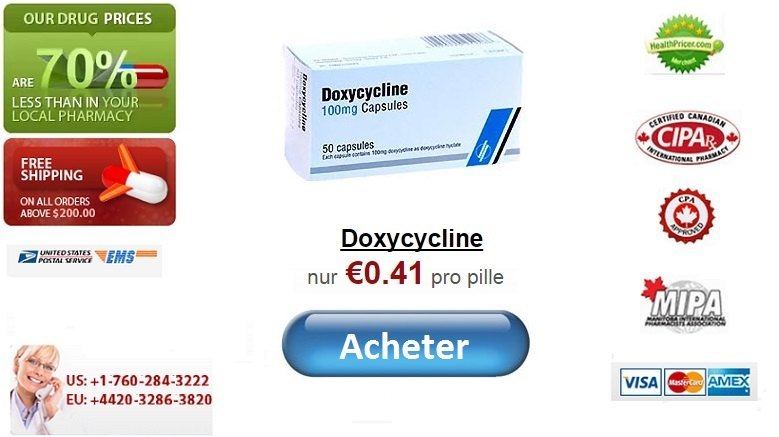 Antibiotique doxycycline sans ordonnance