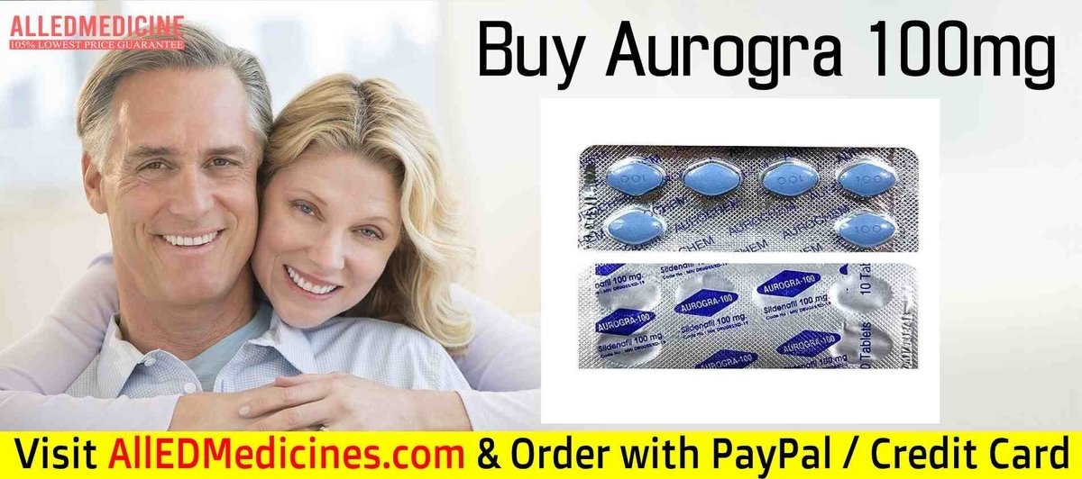 Aurogra 100 Sildenafil 100mg