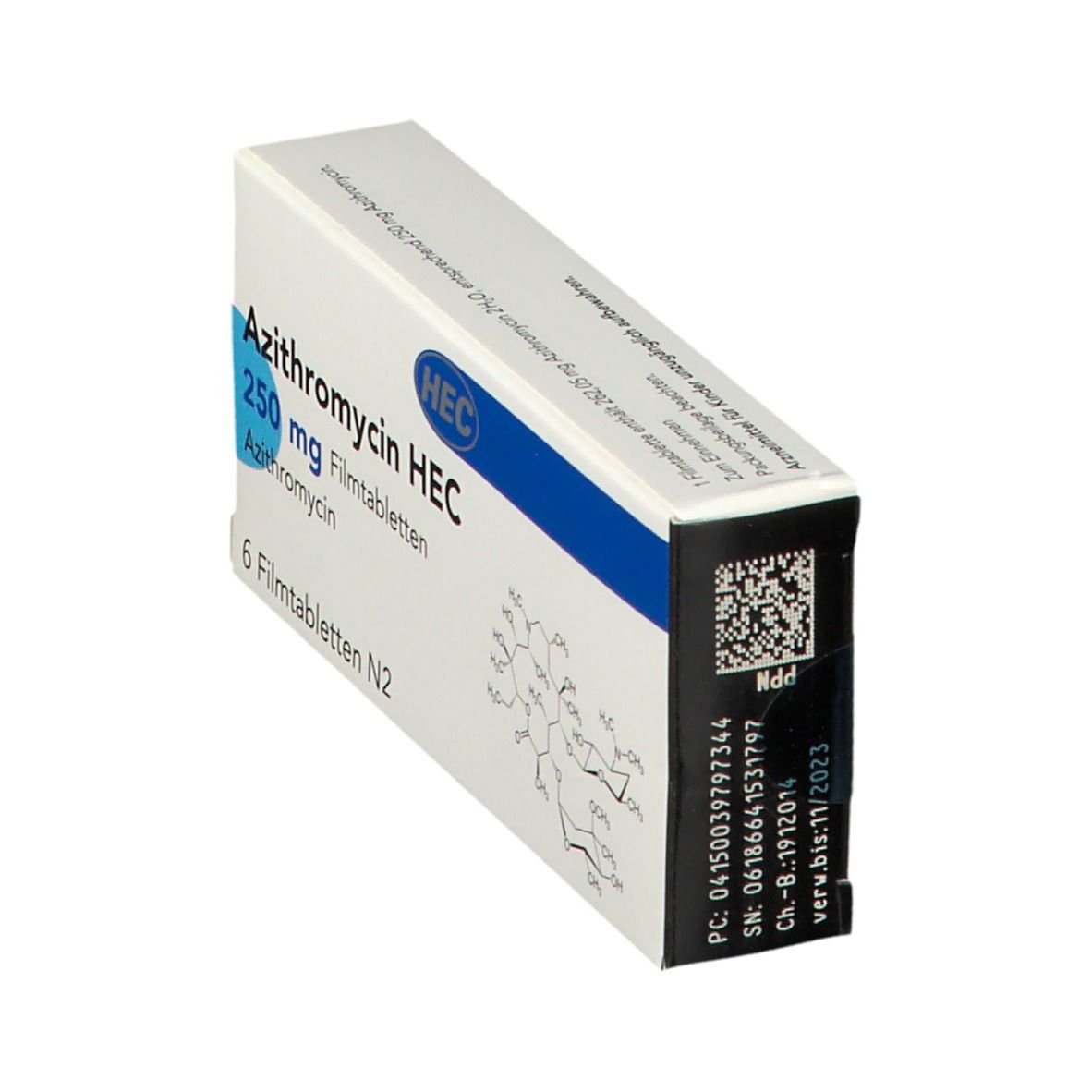 Azithromycin 250 mg emc