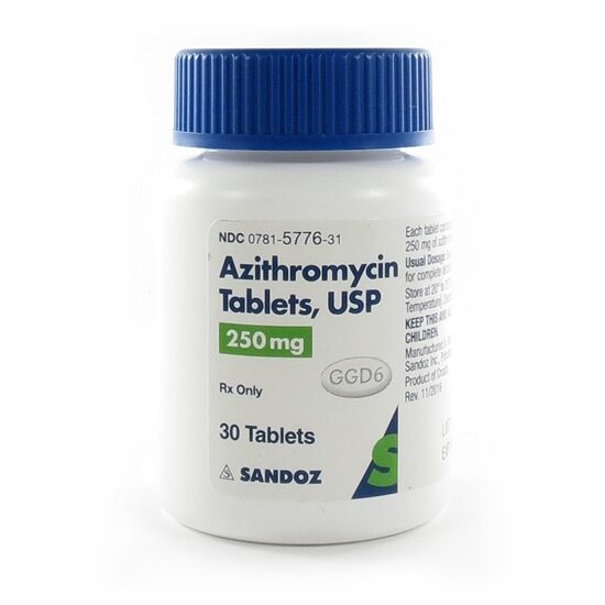 azithromycin 250 mg/5 ml