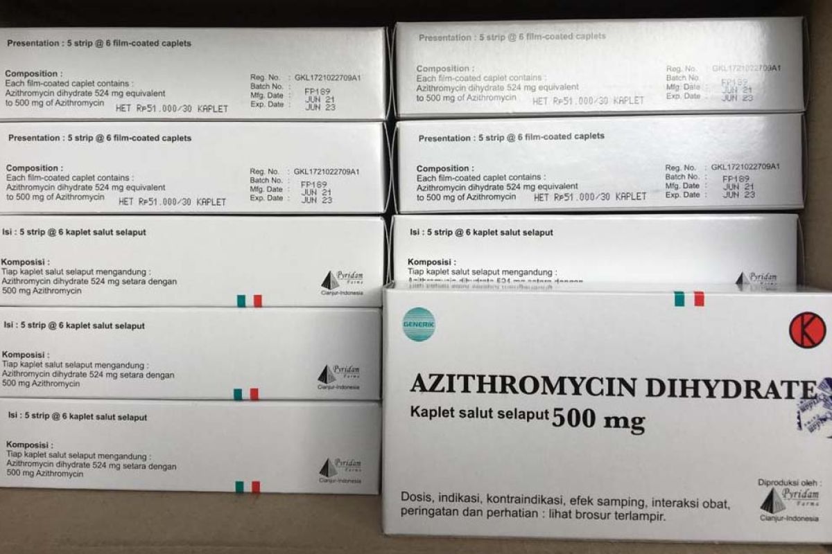 Azithromycin 500 mg covid