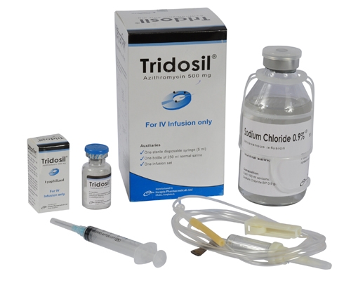 Azithromycin 500 mg iv