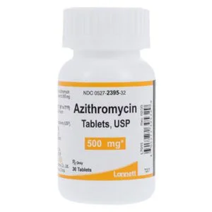 Azithromycin 500 mg ndc