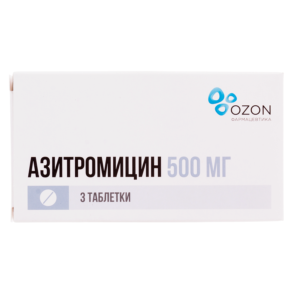 Azithromycin 500mg x 4