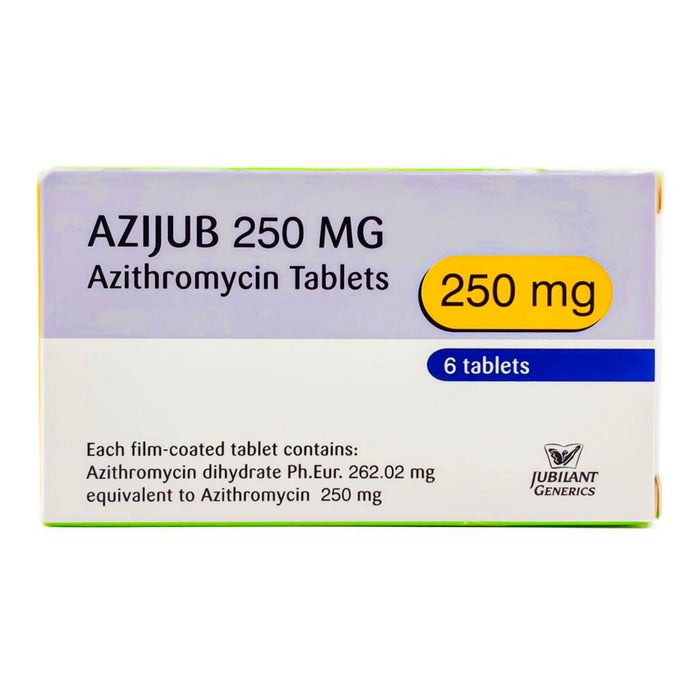 Azithromycin jubilant 250 mg