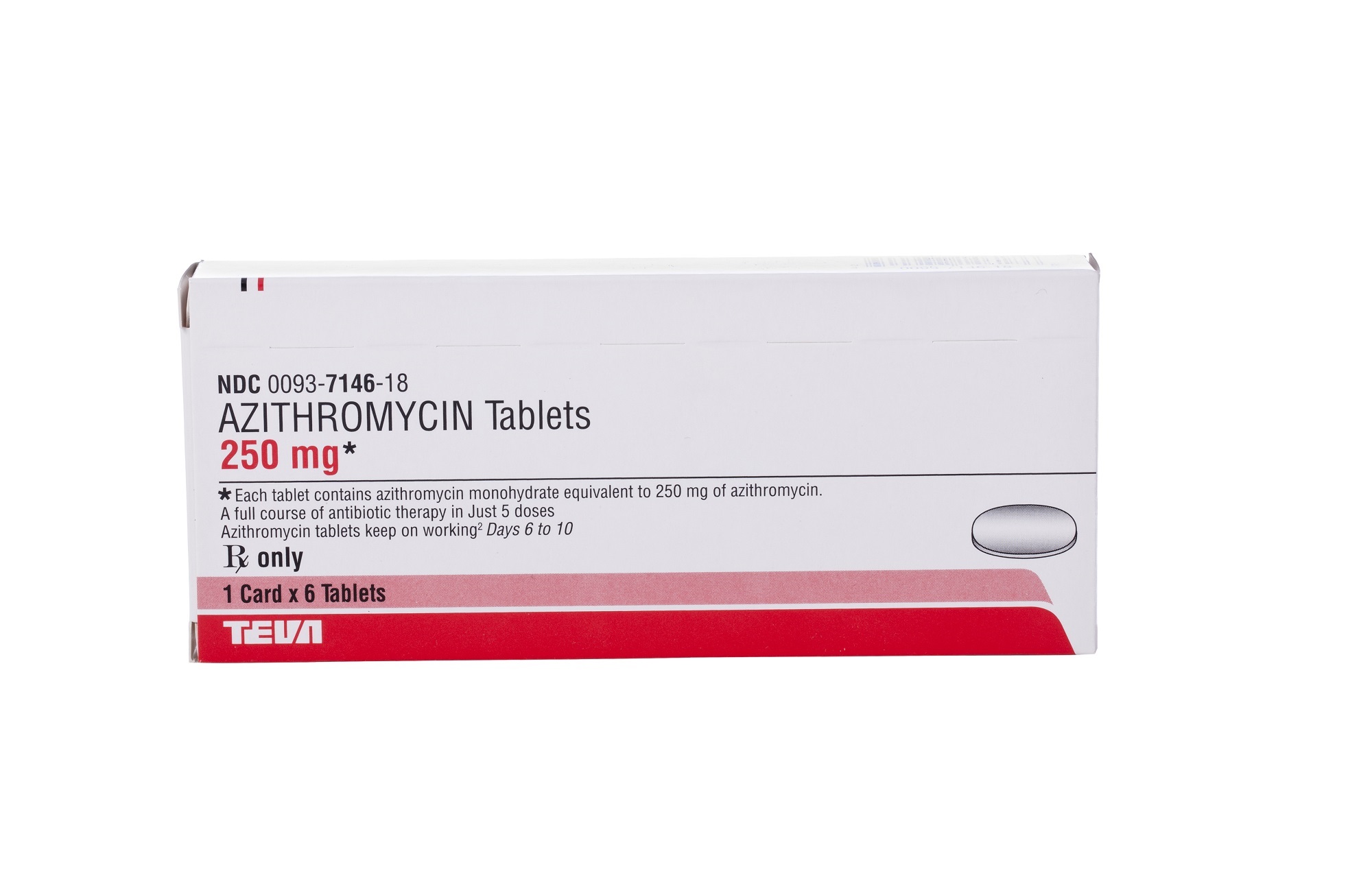 Azithromycin monohydrate 250 mg