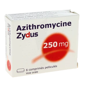 Azithromycin sans ordonnance