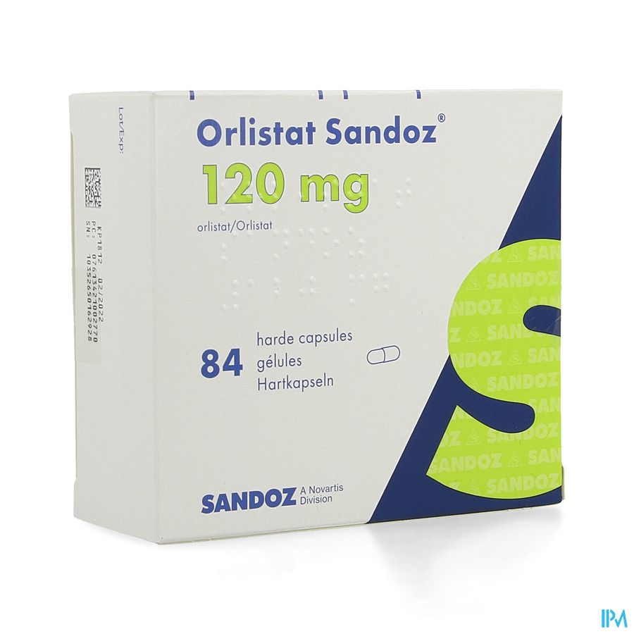 Acheter Orlistat Sandoz 120 Mg