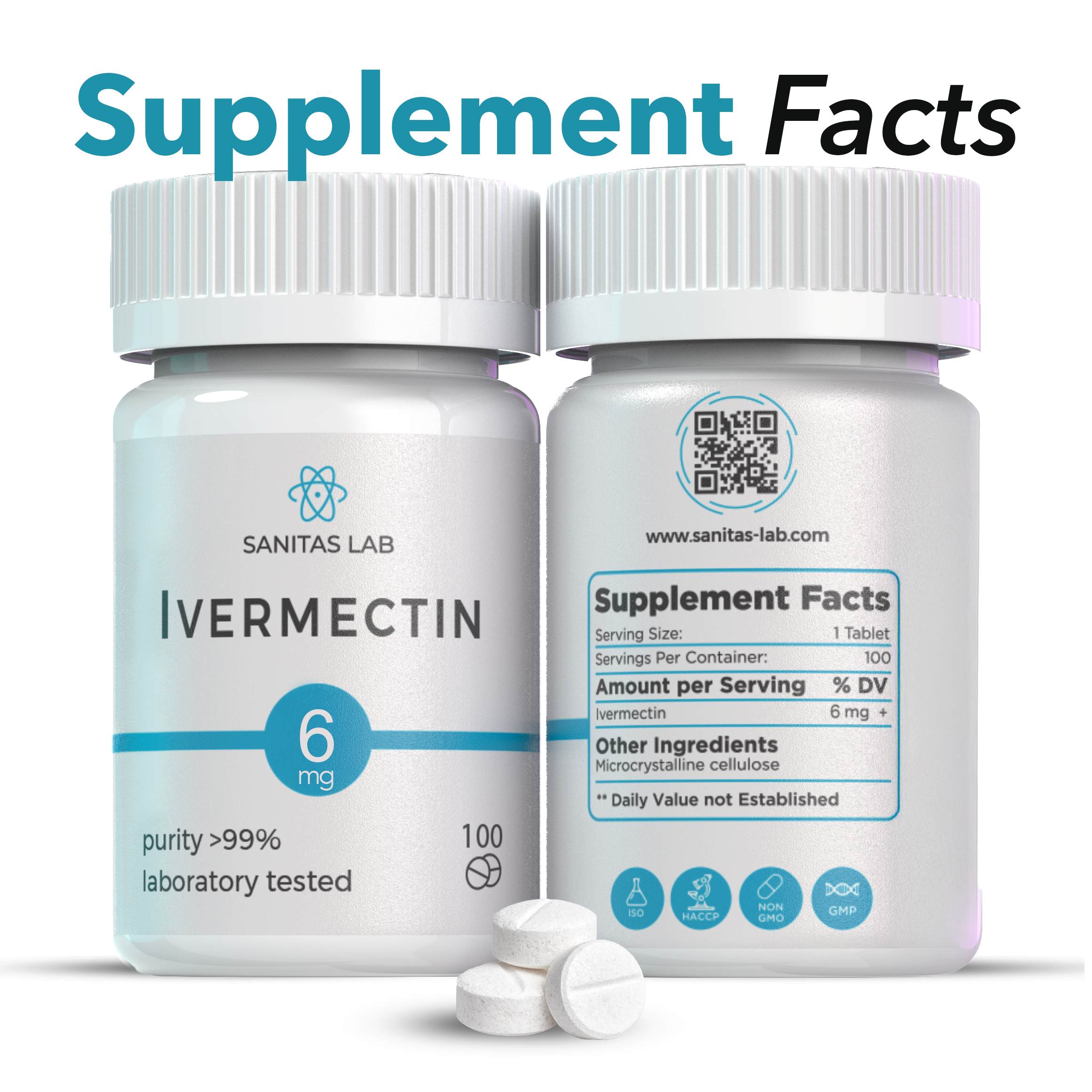 Ivermectin 6 mg 100 tbl