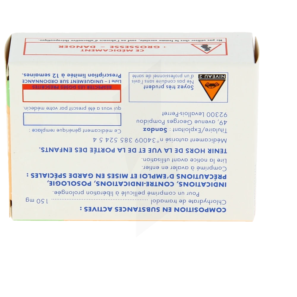 Prix Tramadol 150