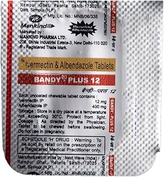 Ivermectin 12 mg albendazole 400 mg