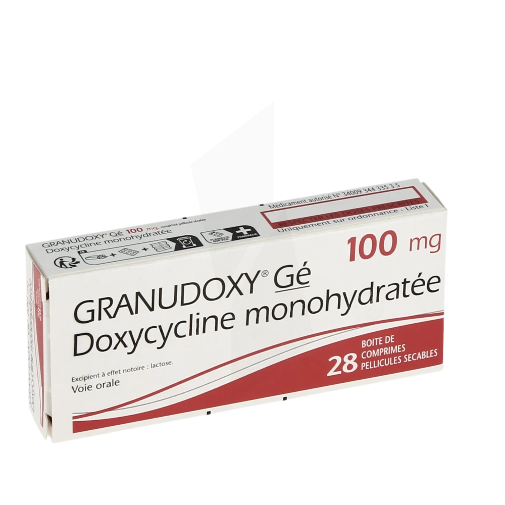 Interaction Doxycycline Pilule
