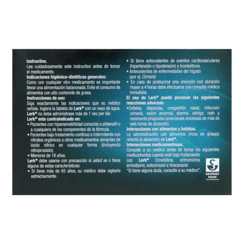 lerk sildenafil 100 mg