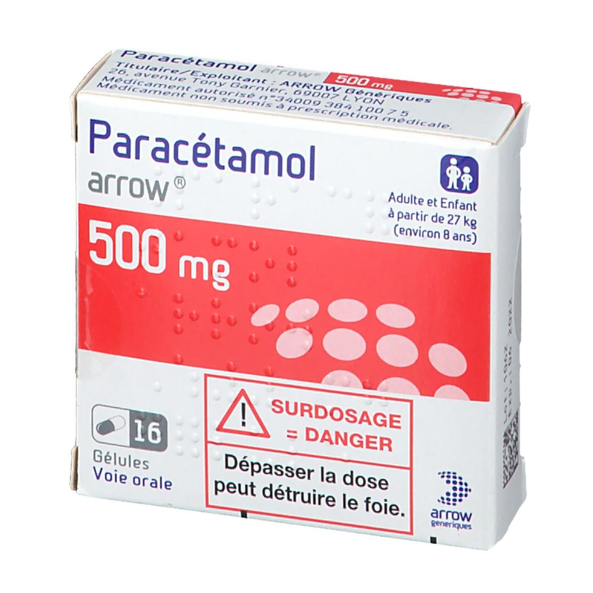 Arrow generique tramadol paracetamol