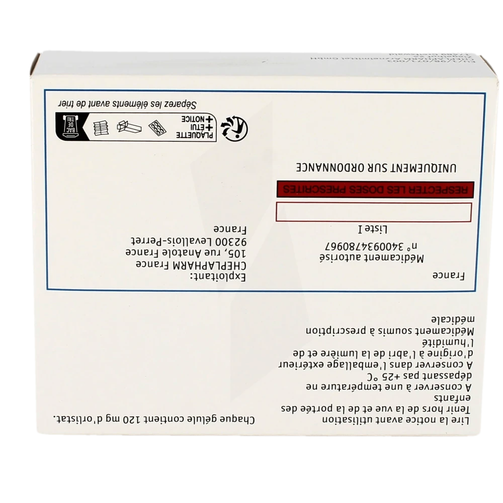 Orlistat 120 mg sans ordonnance