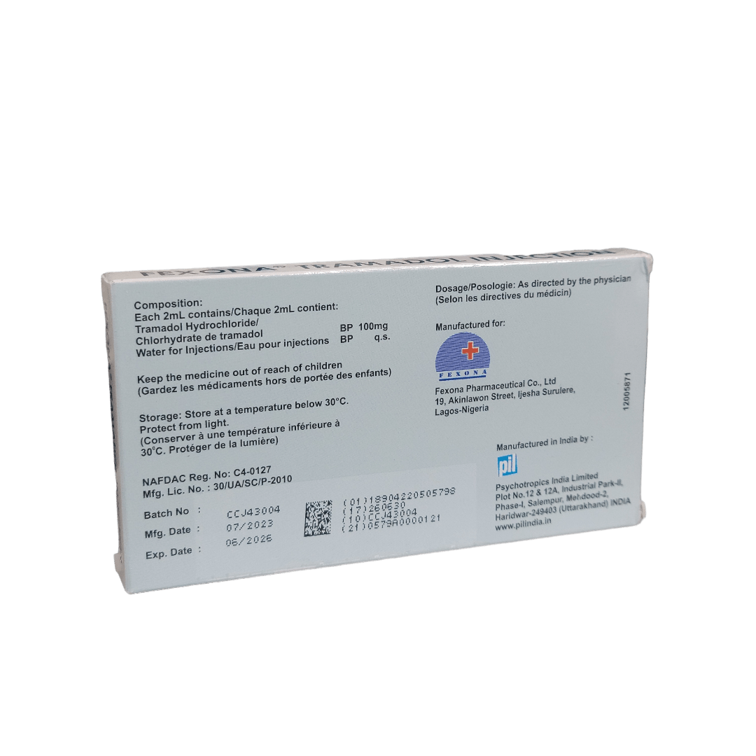 Chlorhydrate De Tramadol 100mg