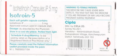 Isotretinoin 5mg