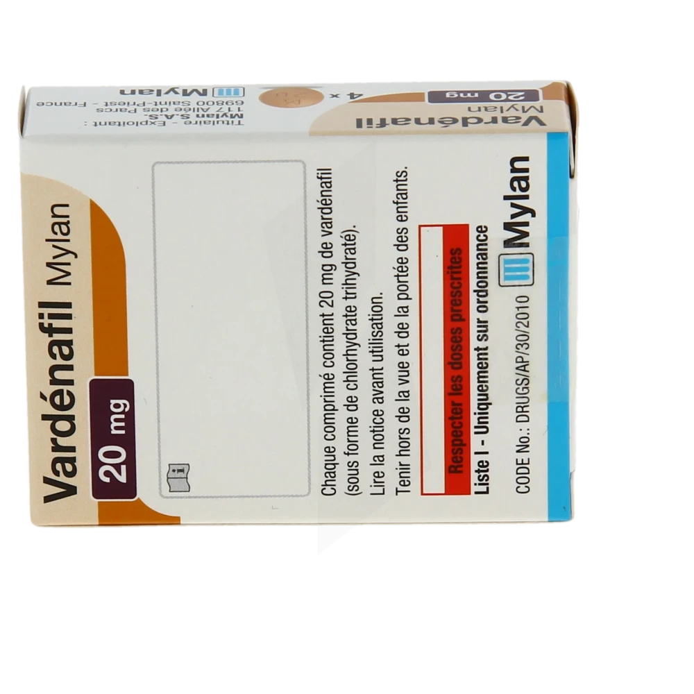 Commander du vardenafil en ligne