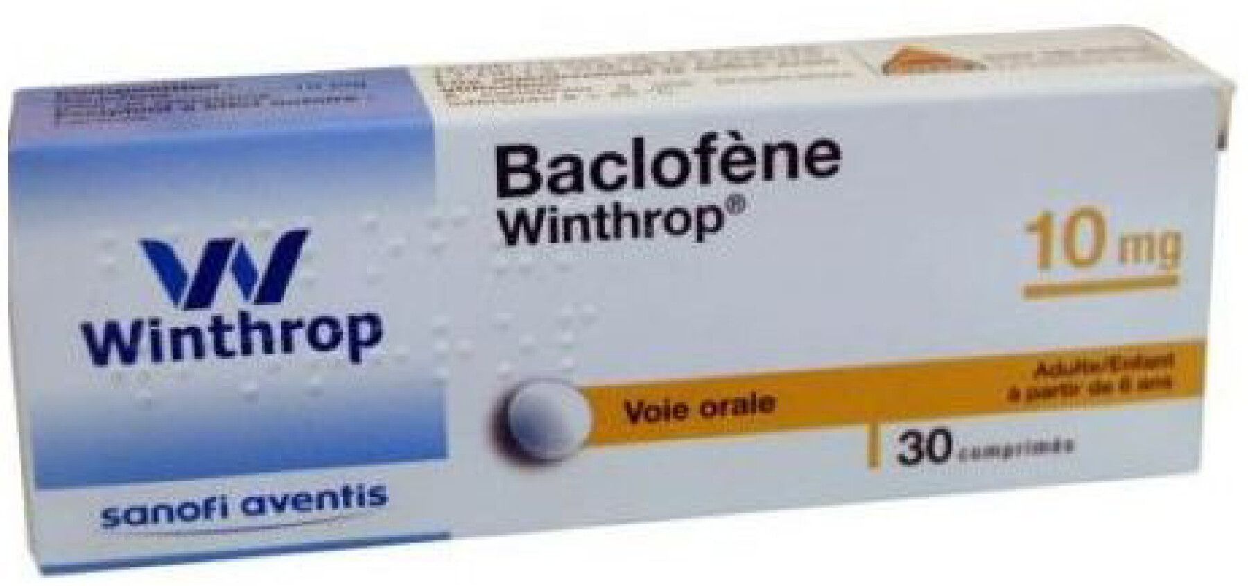 Baclofène france