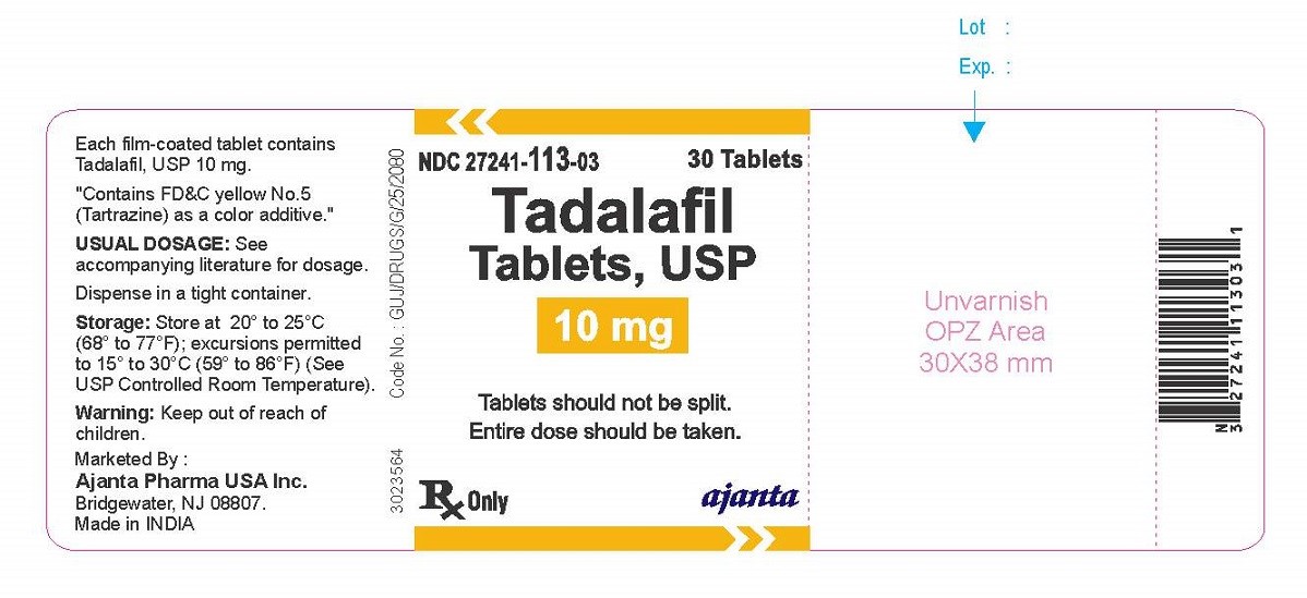 Tadalafil 10mg spc