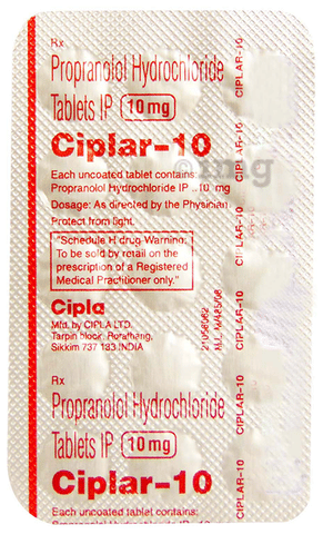 Propranolol 10 mg uk
