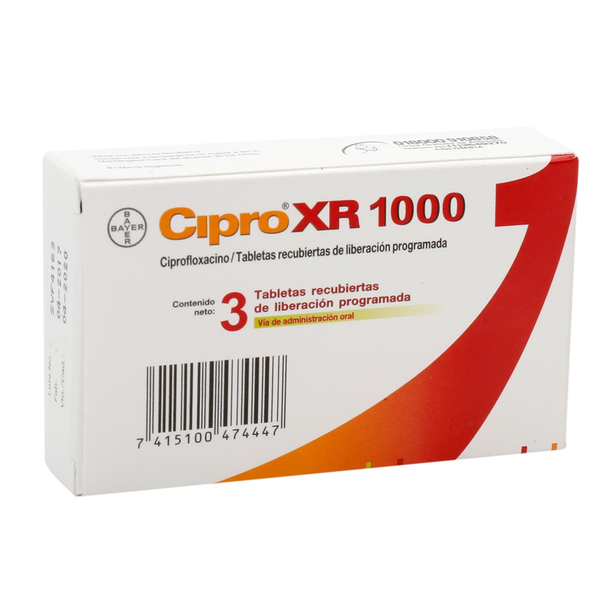 Cipro xr 1000 mg