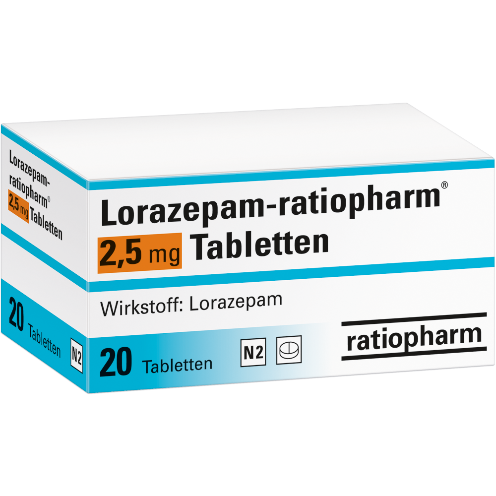 lorazépam 2.5mg online