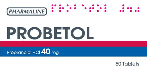 Propranolol 40mg spc