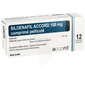 Prix pour sildenafil