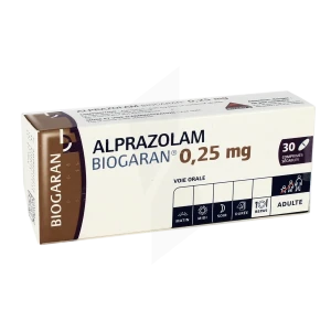 alprazolam nom generique