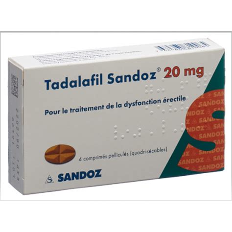 Tadalafil sandoz 40 mg
