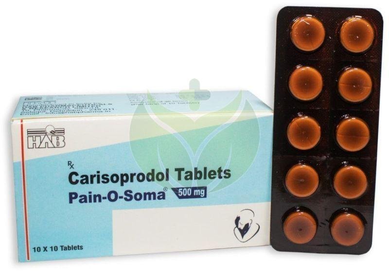 Carisoprodol de 250 mg