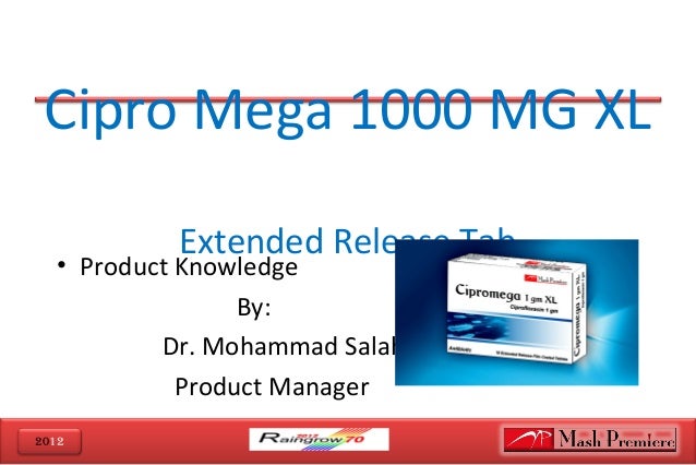 Cipro xl 1000mg