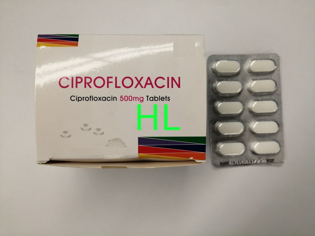 Ciprofloxacin 500 mg 1x2
