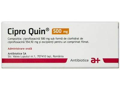 Ciprofloxacin 500 mg generique