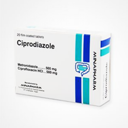 Ciprofloxacin 500 mg metronidazole
